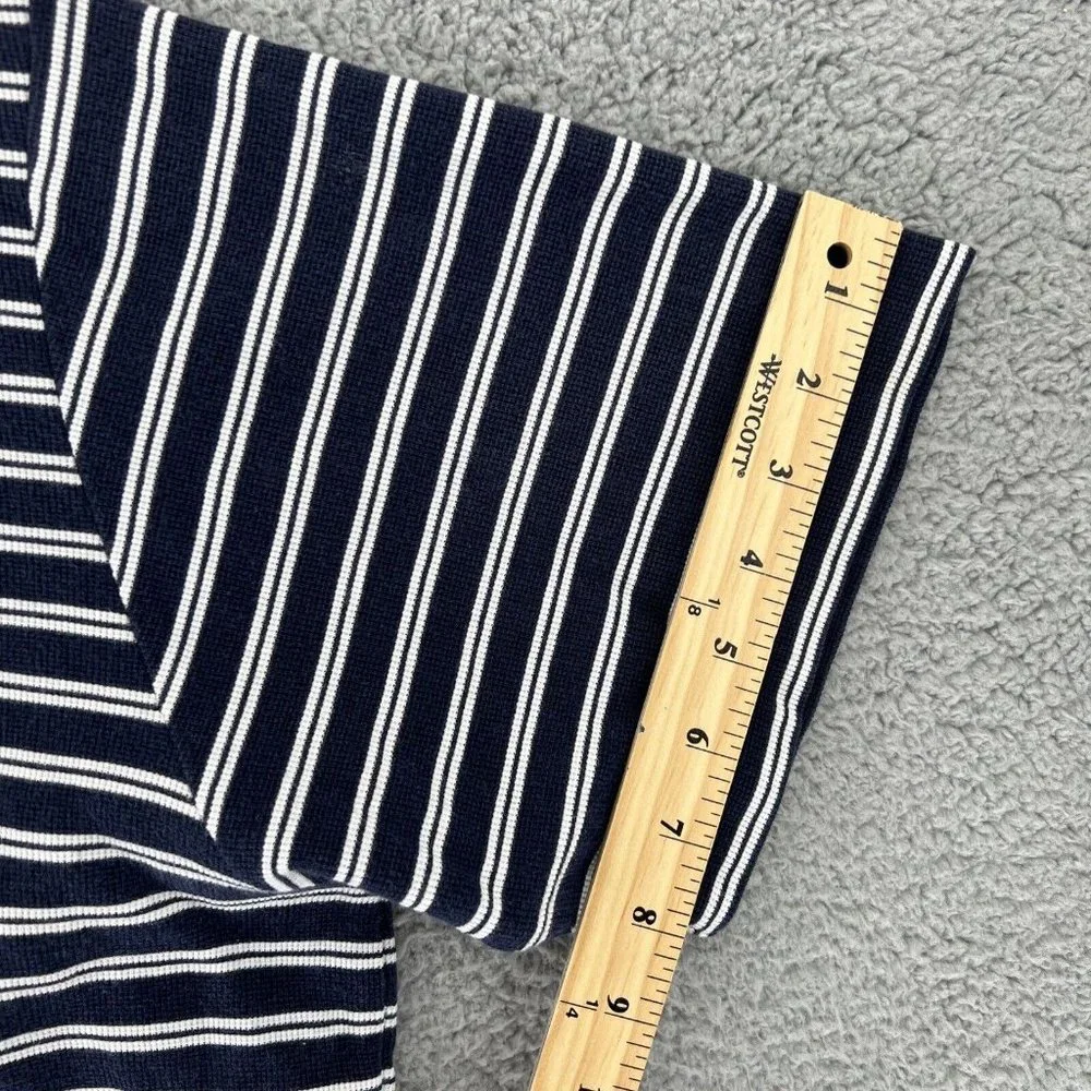 Ralph‎ Lauren Big XL Shirt Blue White Stripe Vintage Polo Shirt Casual Outdoor